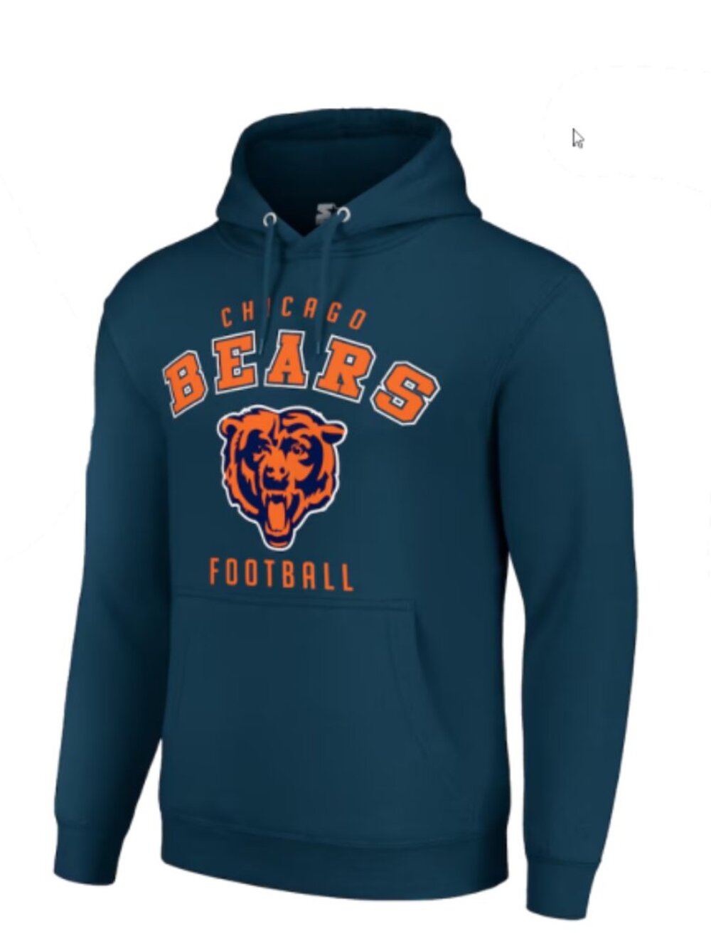 Unisex Chicago Bears Ultra Game Officially Licensed Hoodie | Navy | Small